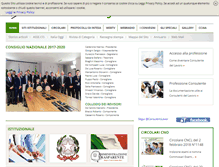 Tablet Screenshot of consulentidellavoro.gov.it